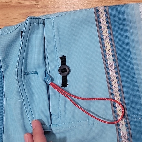 Quiksilver Men's Surfsilk Sun Faded 19" Boardshort Pacific Blue 40 - Picture 10 of 12